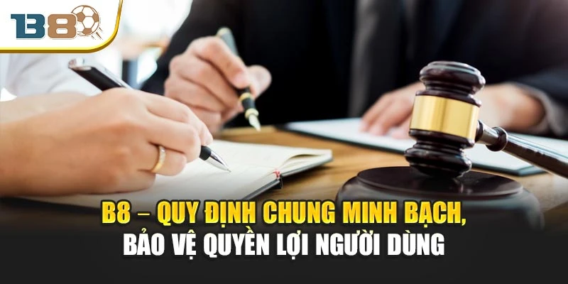 B8 – Quy định chung minh bạch, bảo vệ quyền lợi người dùng